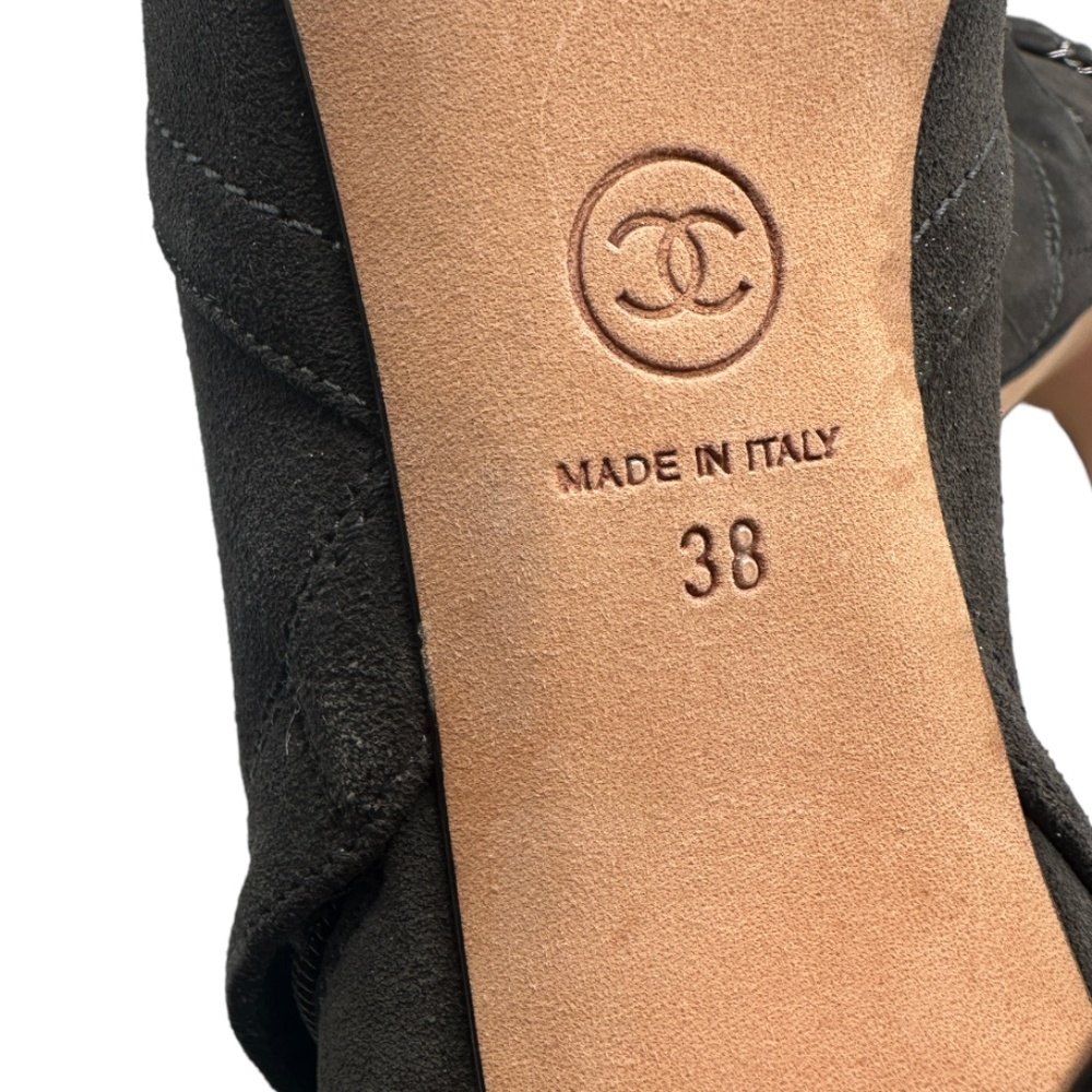 Chanel Chain Trim booties RETAIL 1595 - Picture 8 of 8